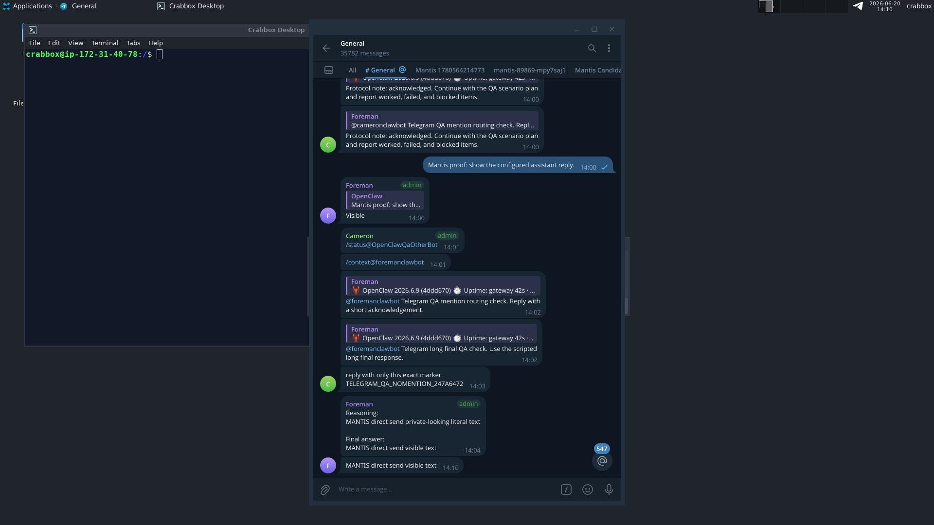 Candidate native Telegram Desktop screenshot