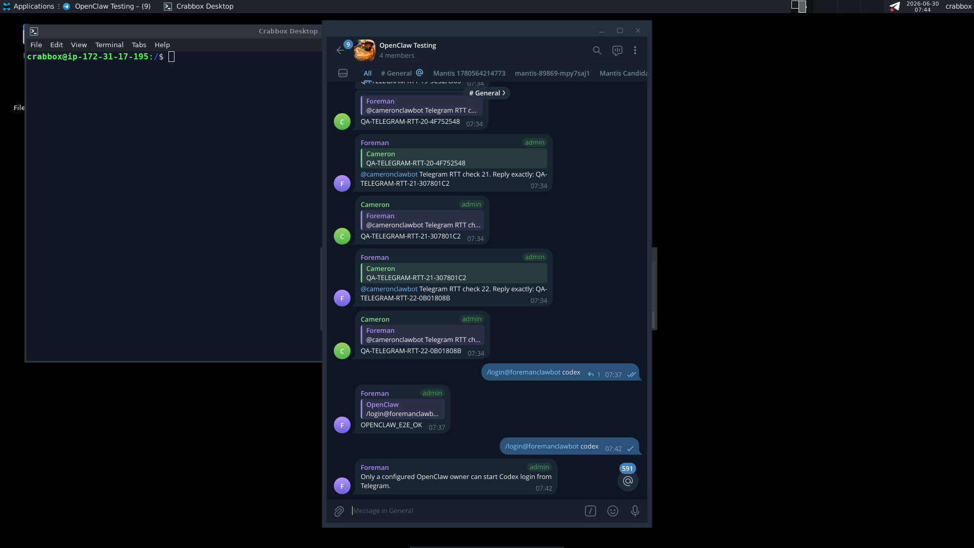 Candidate native Telegram Desktop screenshot